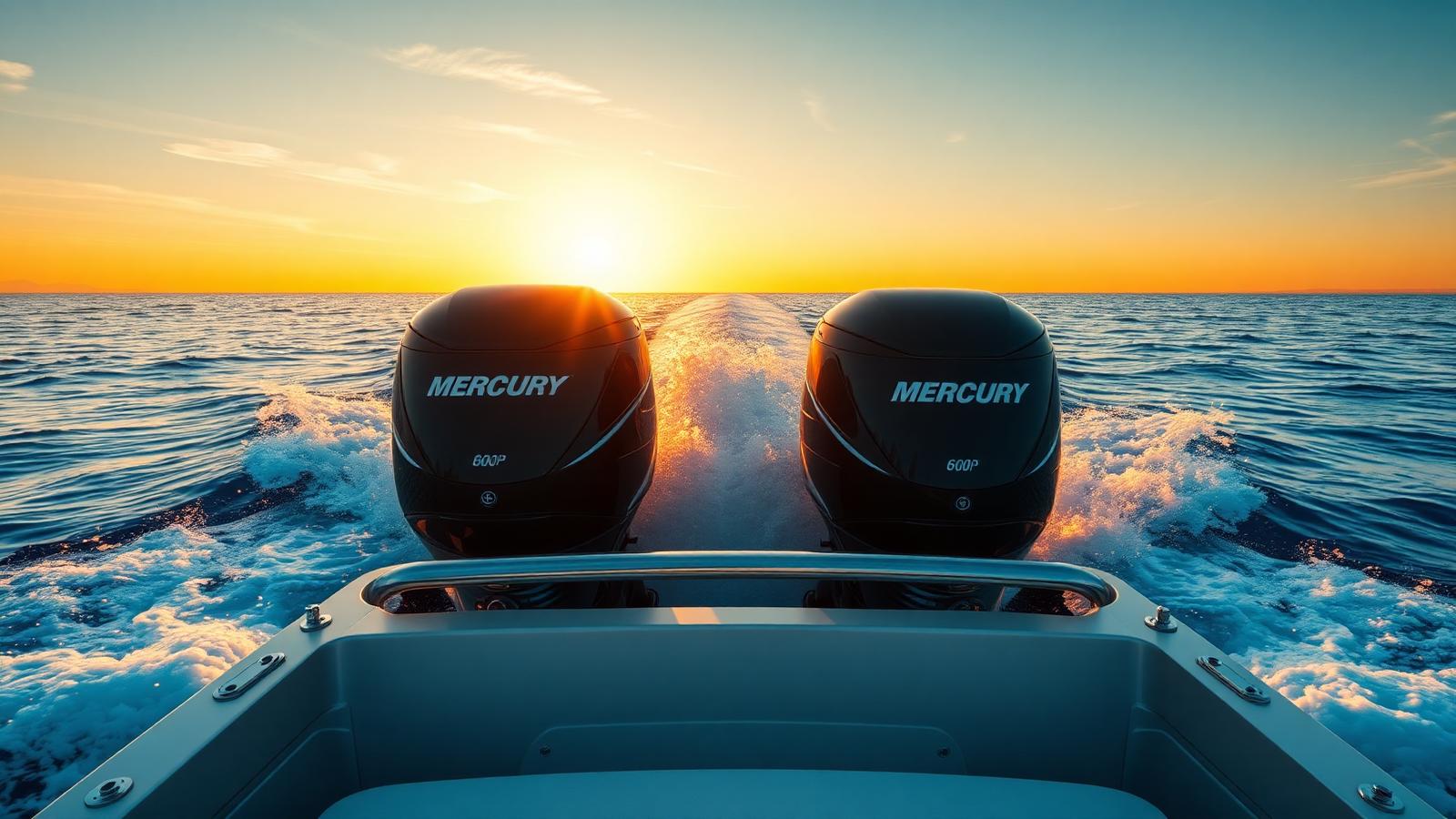 Mercury 600 HP V12 Verado.