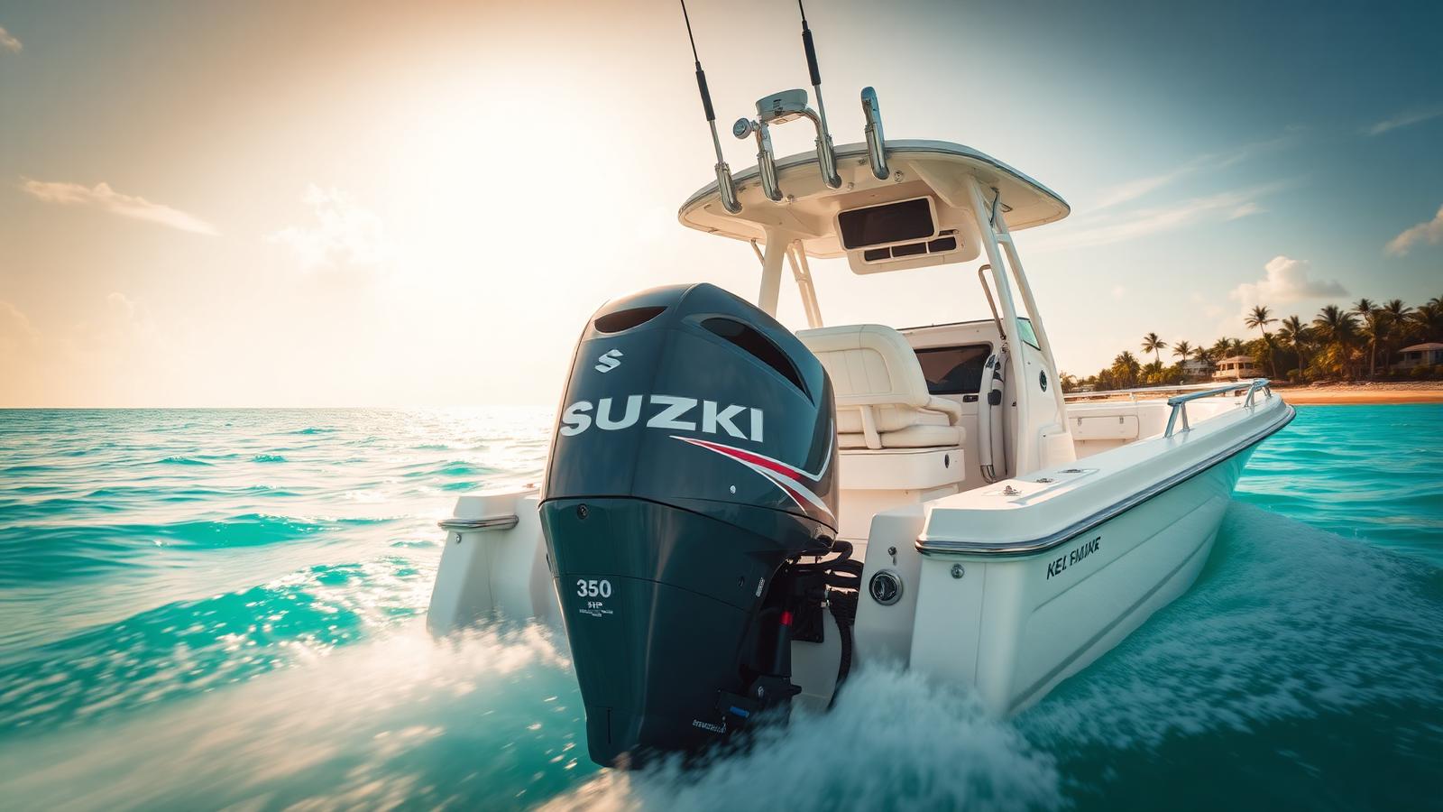 Suzuki DF350A — 350 HP V6.
