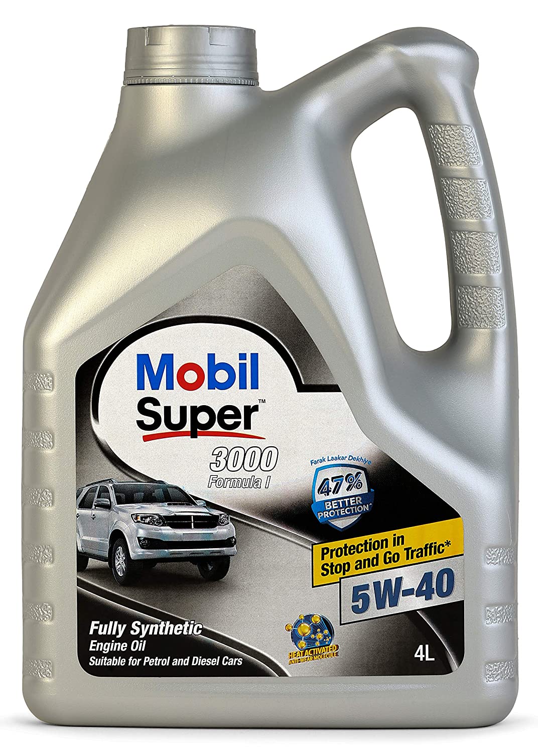 Mobil Super 3000 Formula I 5W-40 Fully Synthetic Engine Oil (4L)
